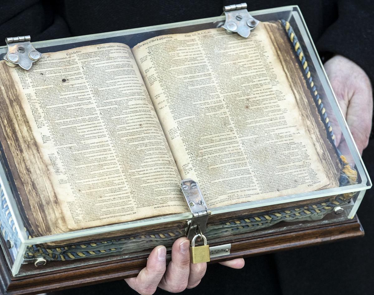 Masons bring Washington’s Bible to Rapid City for national