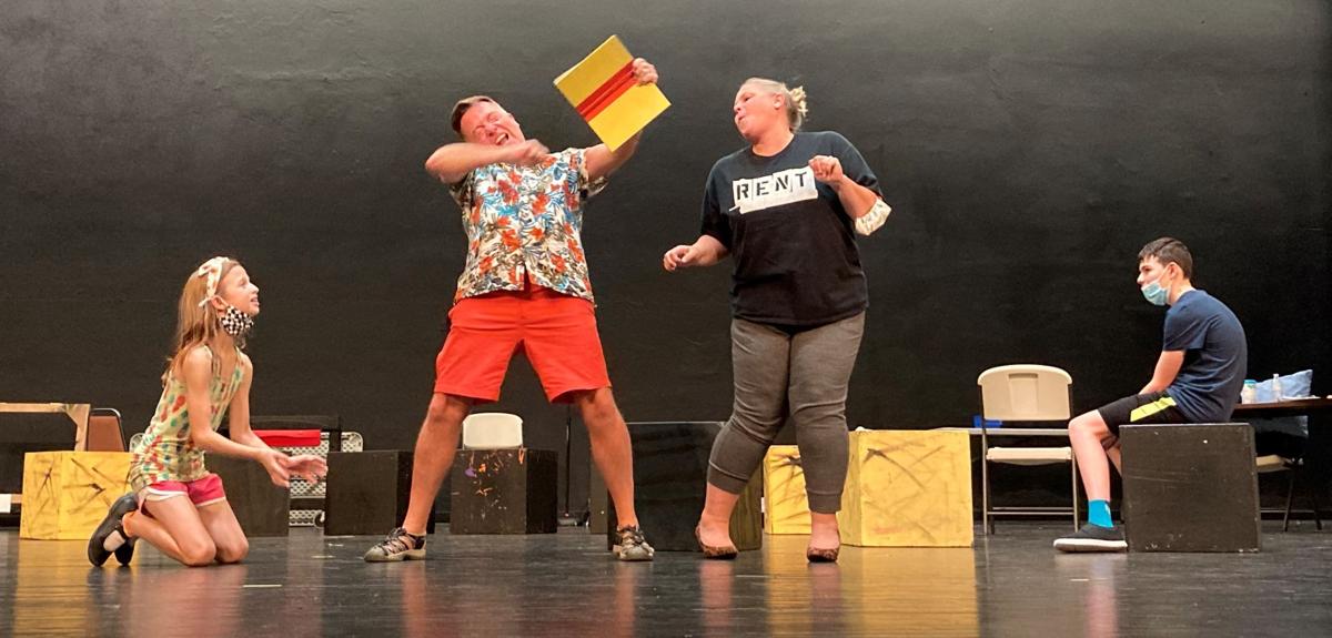 Matilda rehearsal