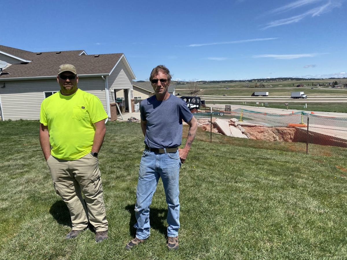 12 Blackhawk families displaced after sinkhole exposes abandoned gypsum