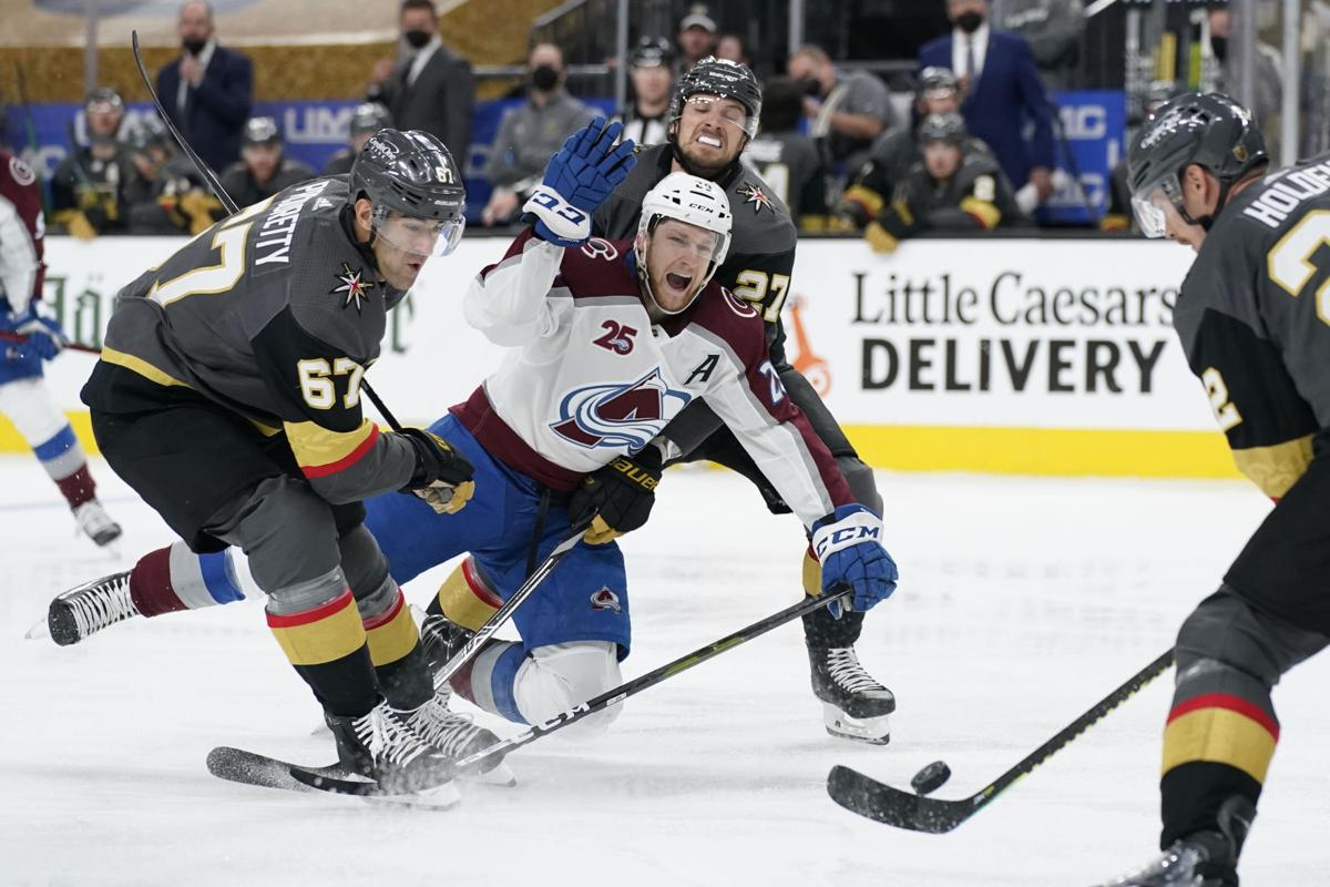 Golden Knights knock out Avalanche in second round of NHL playoffs