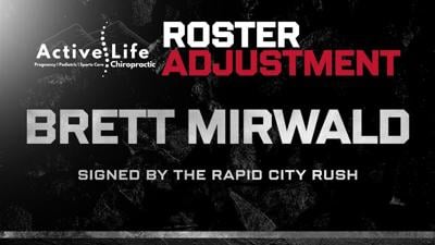 RUSH SIGN GOALTENDER BRETT MIRWALD
