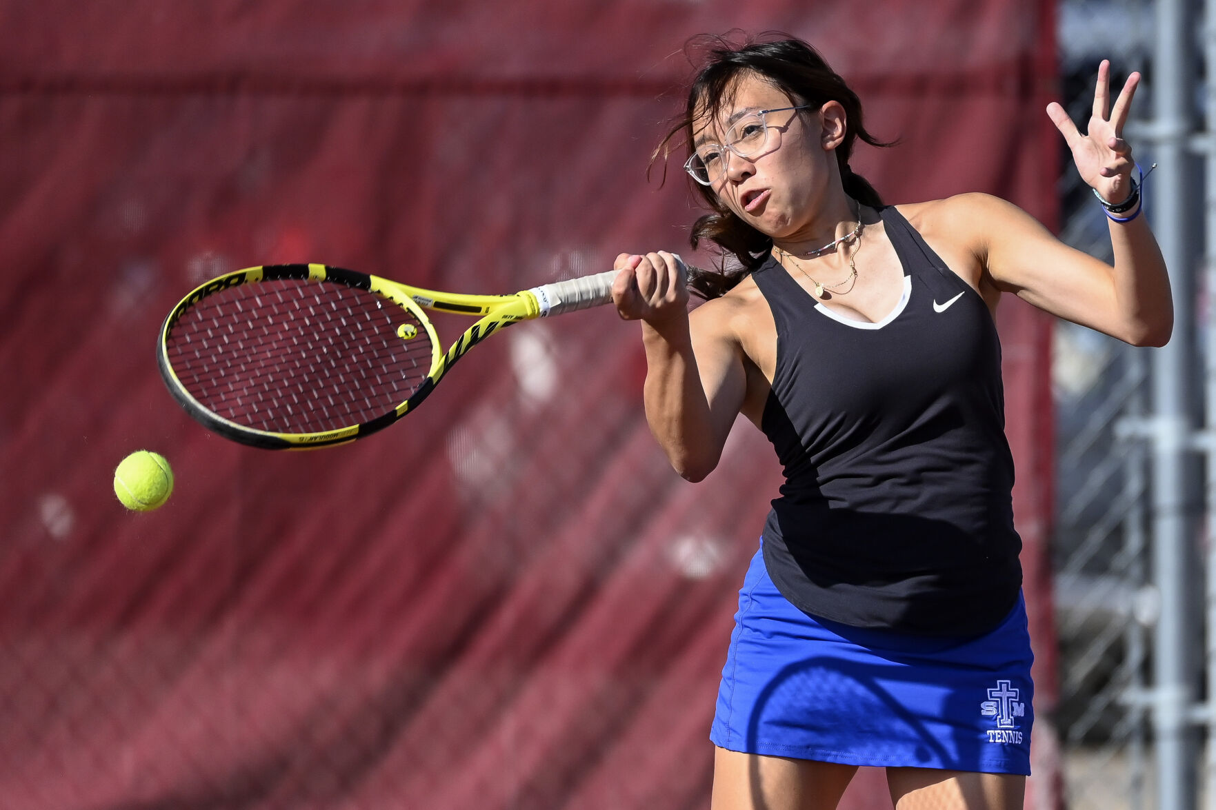 STM on top after Day 1 of Class A Girls State Tennis Tournament