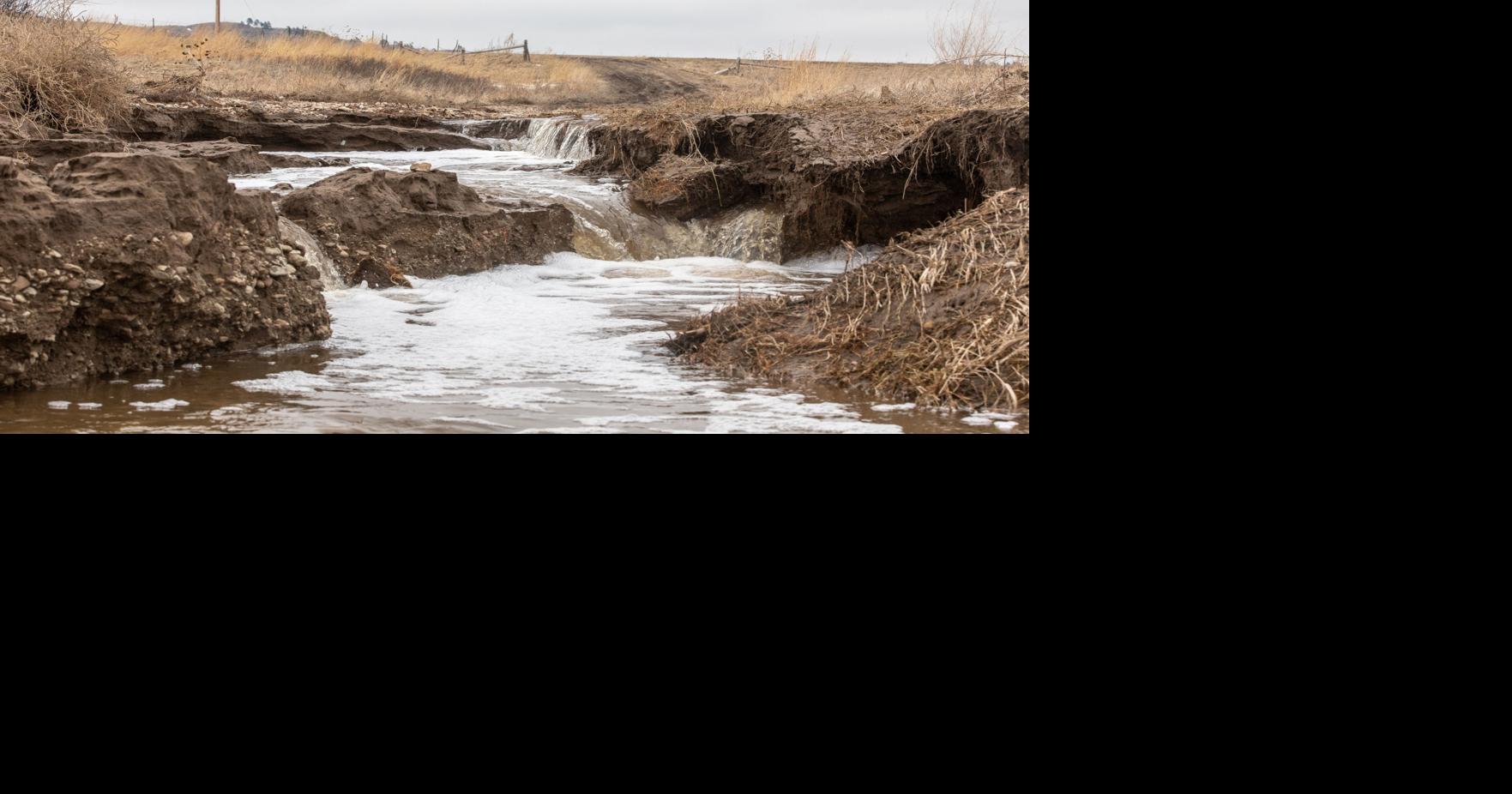 Flooding strands residents on Pine Ridge reservation