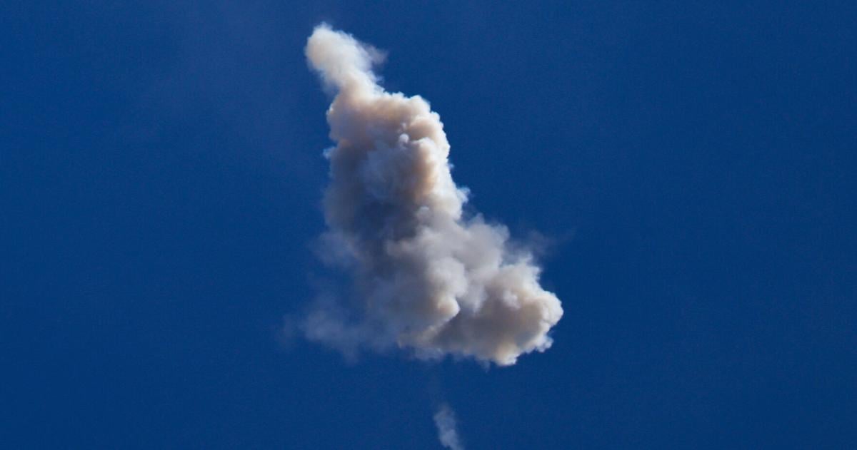 A projectile is intercepted over Israel