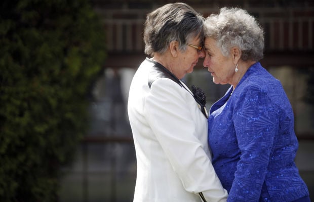 Gay, married and back in South Dakota How one lesbian couple will push back against states gay marriage ban, and the prevailing culture