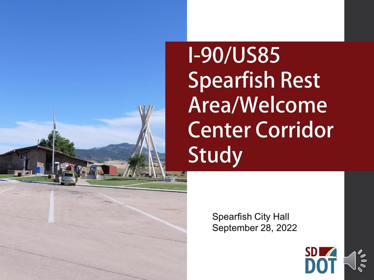 I-90/US 85 Spearfish Rest Area/Welcome Center Corridor Study