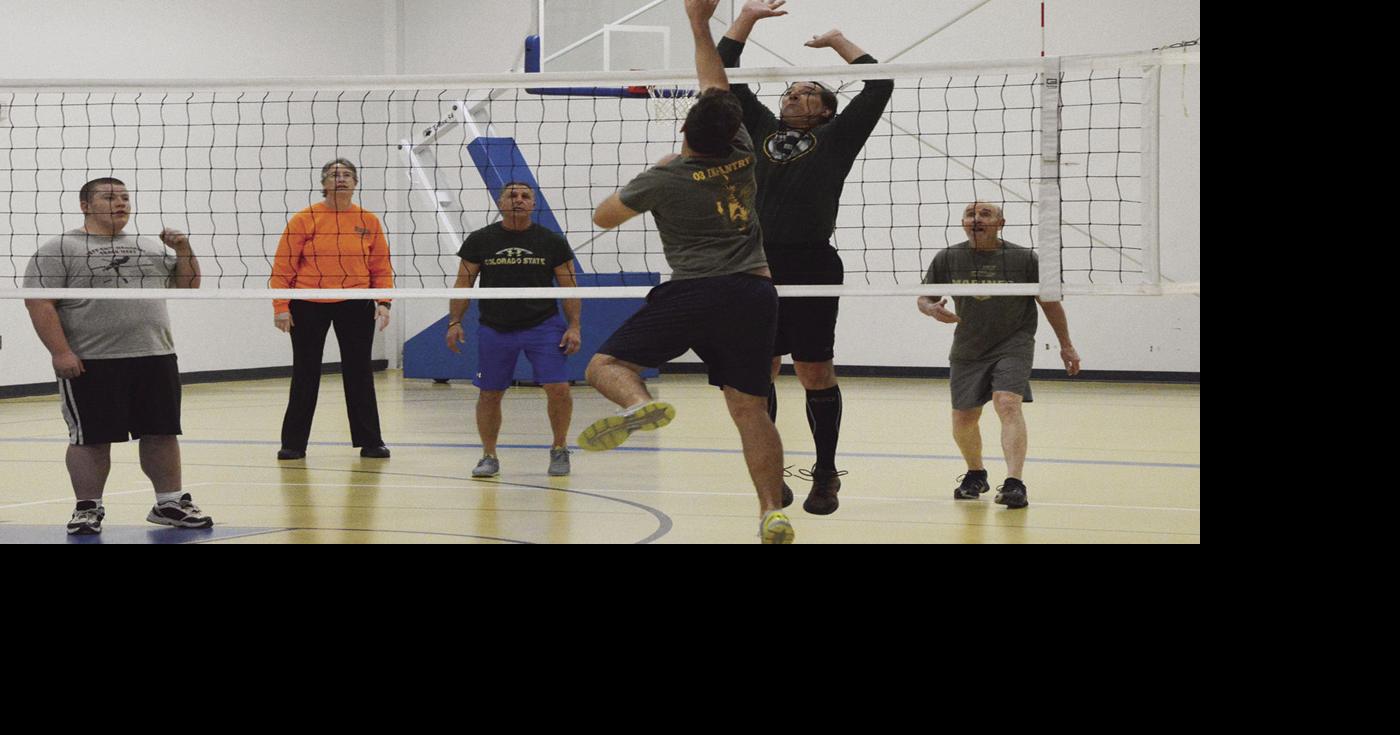 Community volleyball helps to keep residents healthy, active