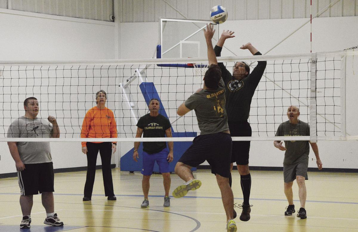 Community volleyball helps to keep residents healthy, active