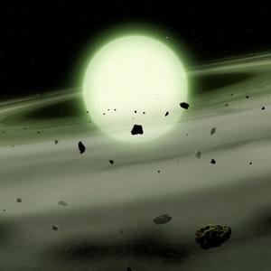 Newly identified green star leaves astronomers amazed