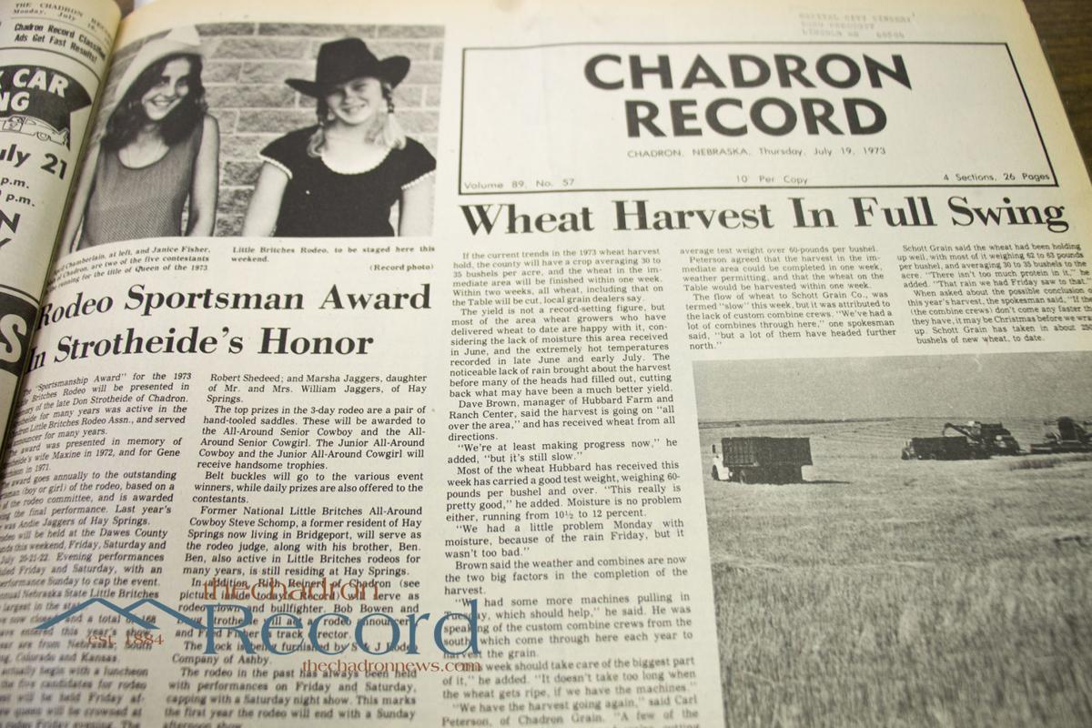 From the Archives The Chadron Record July 19, 1973