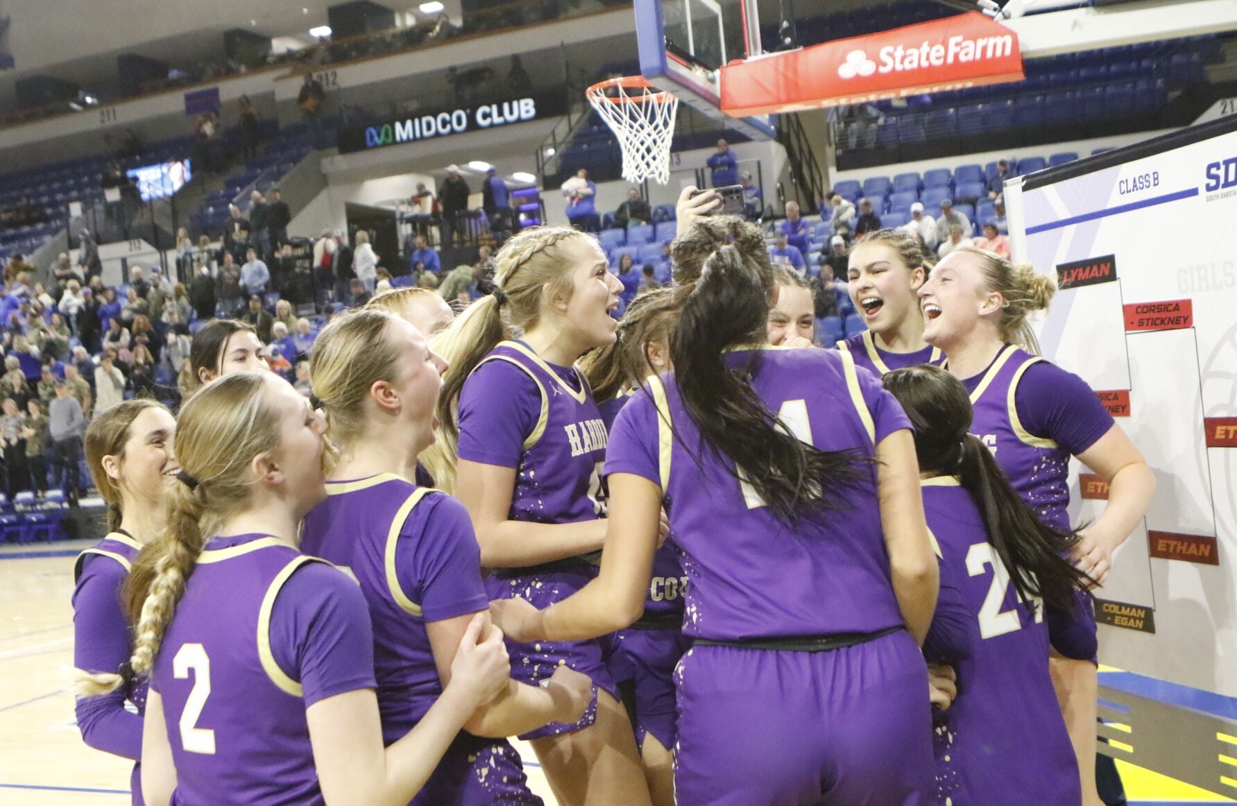 Harding County girls basketball built a foundation