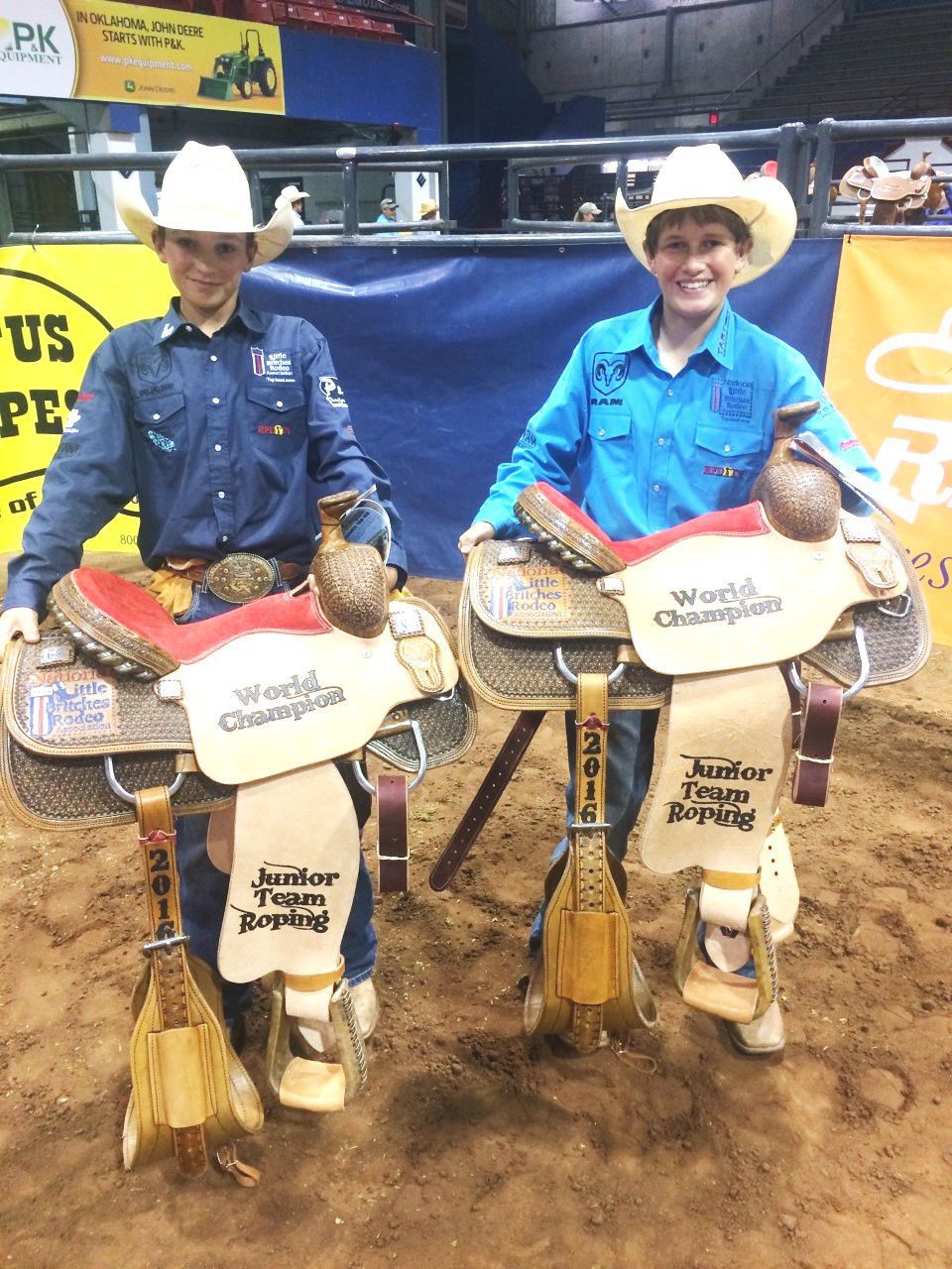 Nutter and Mattson win Little Britches team roping title News