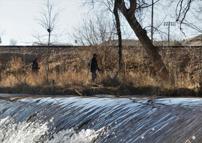 Searching along Rapid Creek 2