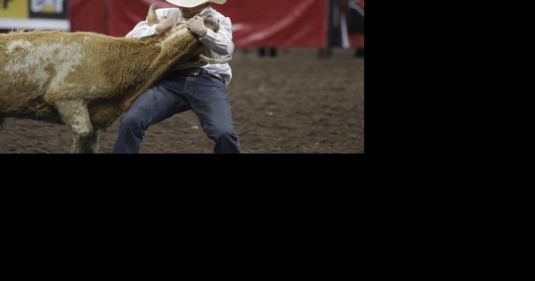 High school athletes take the Summit Arena stage at Rodeo Rapid City