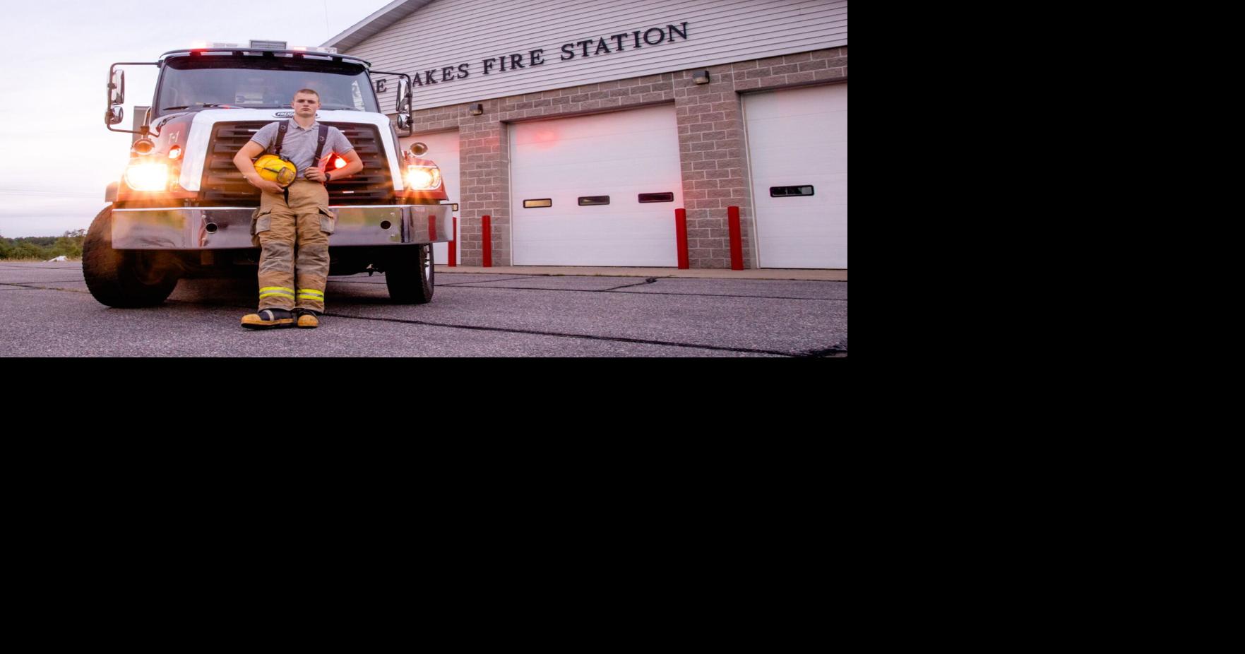 'Heart for helping': SD Mines All-American Gus Fink doubles as volunteer firefighter