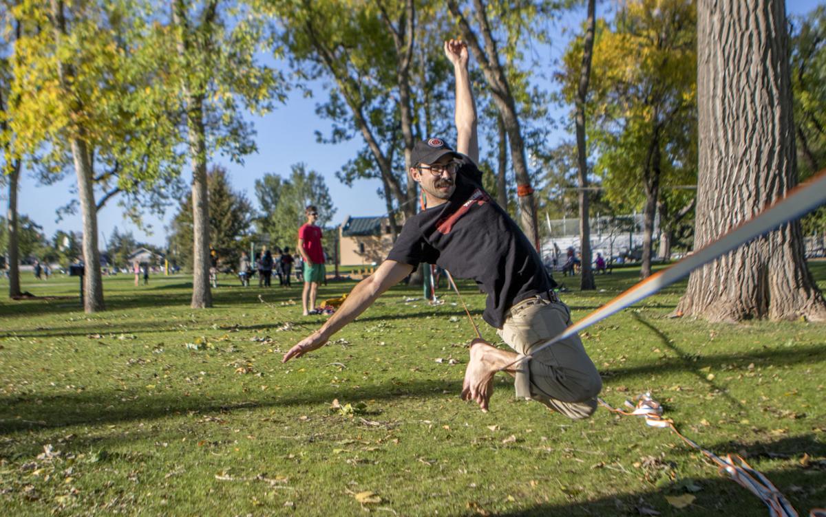 Slackline park dedicated in honor of late student Local