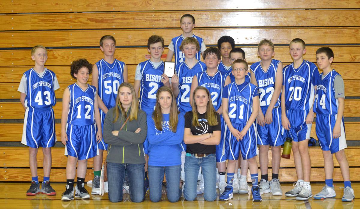 Bison Middle School Boys Basketball Teams Win Cartwright