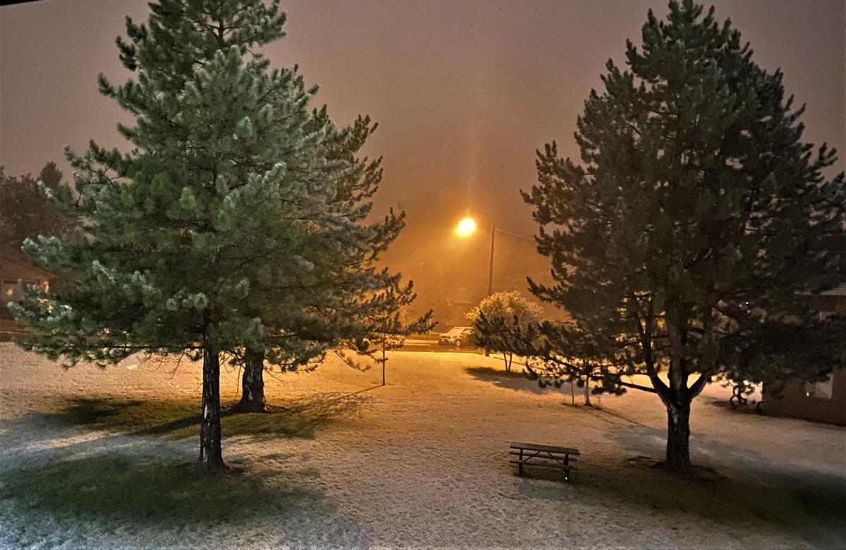 Labor Day 2020 snow