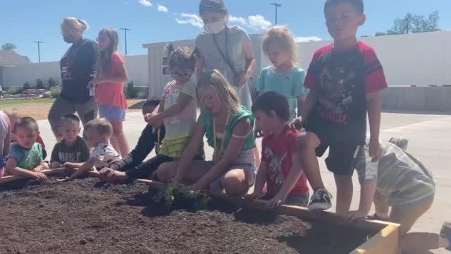 VIDEO: Kids learn gardening skills at Youth and Family Services