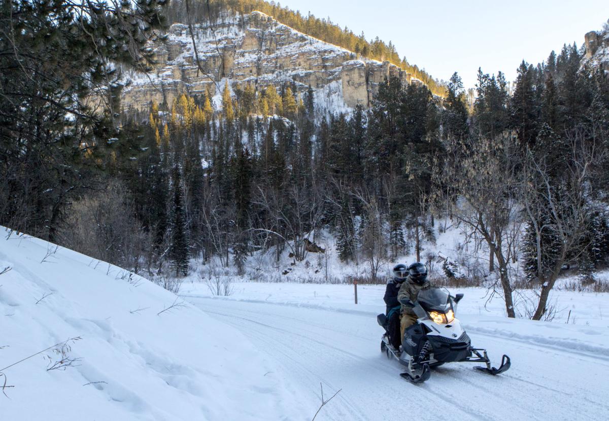 South Dakota snowmobile trails open Sunday