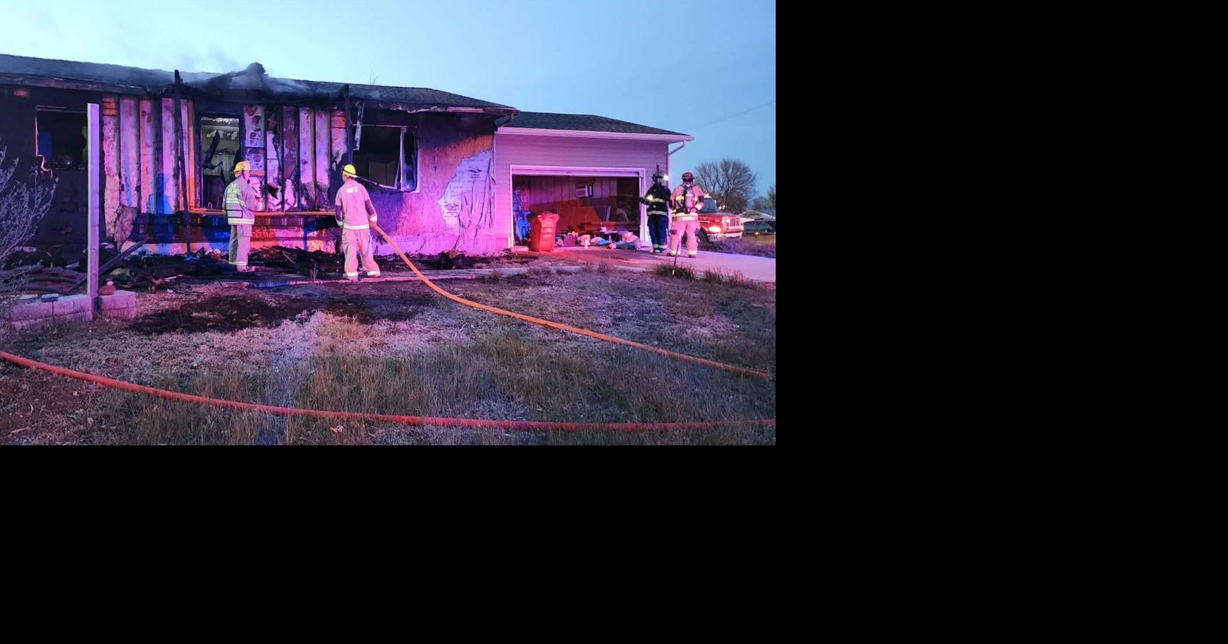 New Underwood house fire displaces residents