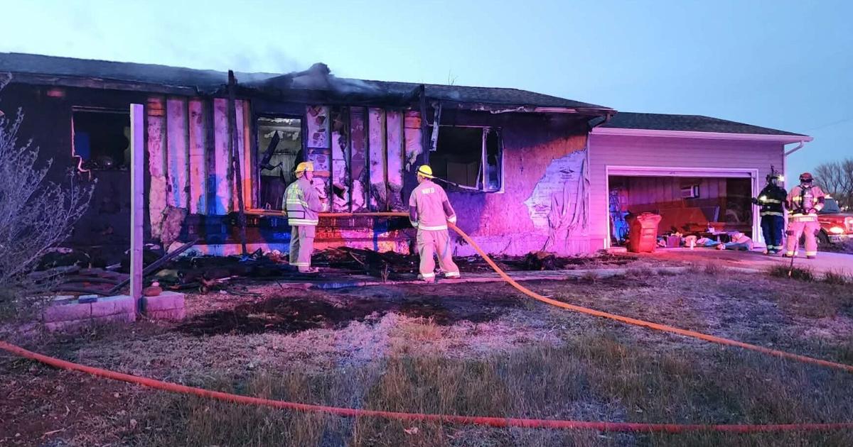New Underwood house fire displaces residents