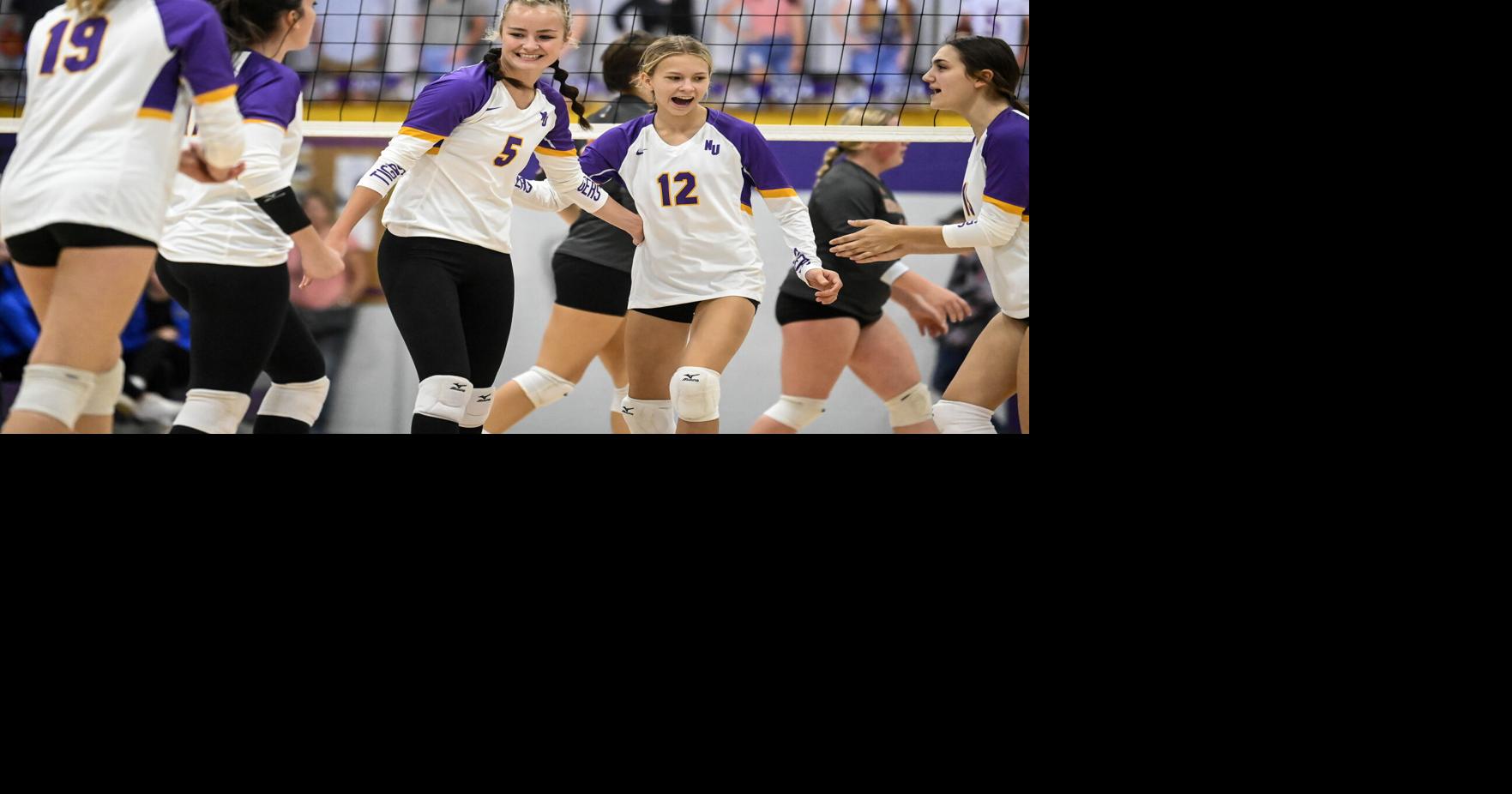 PHOTOS Volleyball action from Edgemont at New Underwood