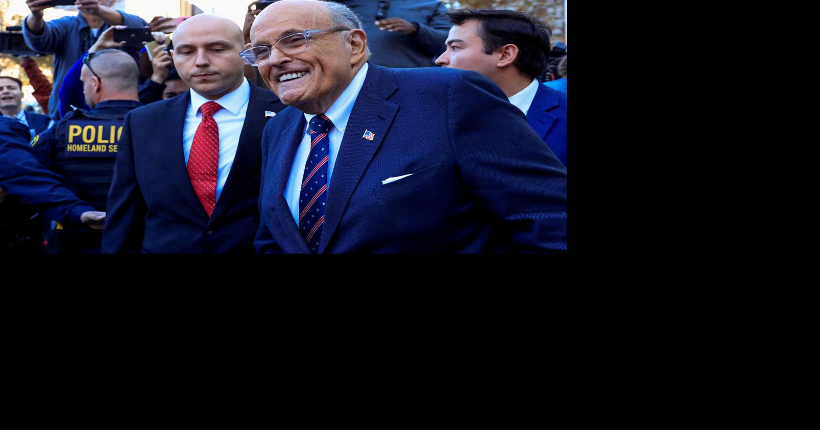 Former New York Mayor Giuliani hospitalized in critical condition