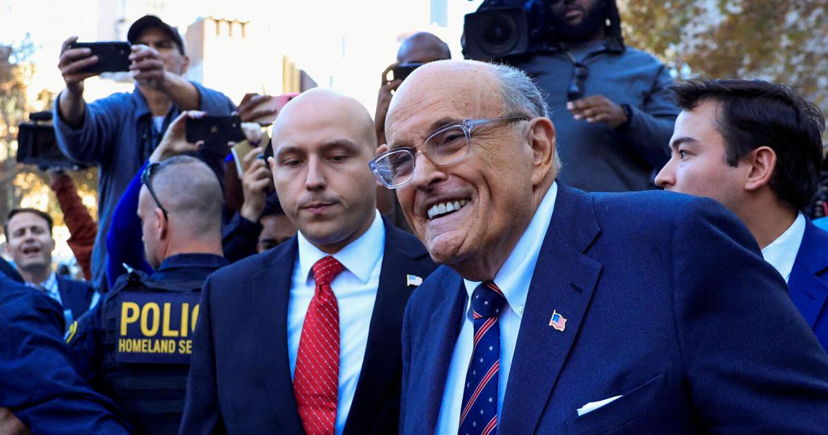 Former New York Mayor Giuliani hospitalized in critical condition
