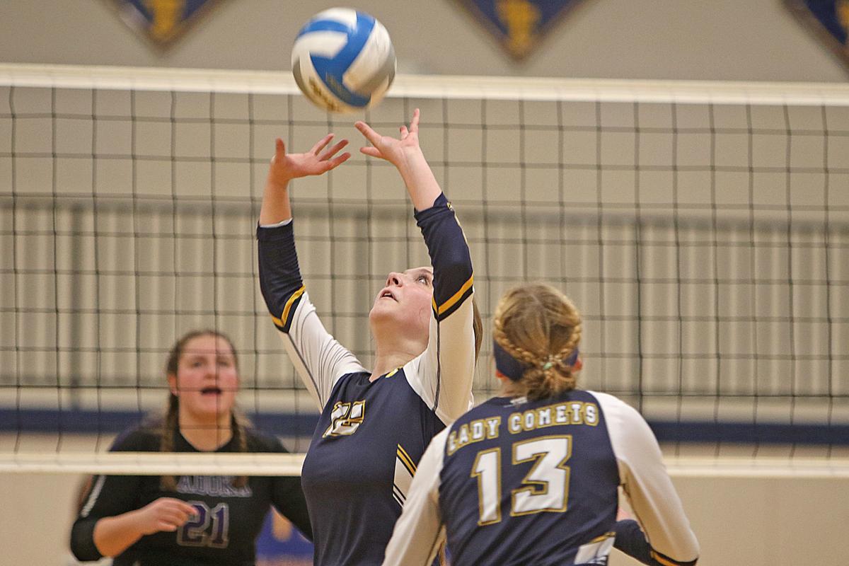 H.S. volleyball RC Christian serves up a thrilling 4set win over Kadoka Area High School