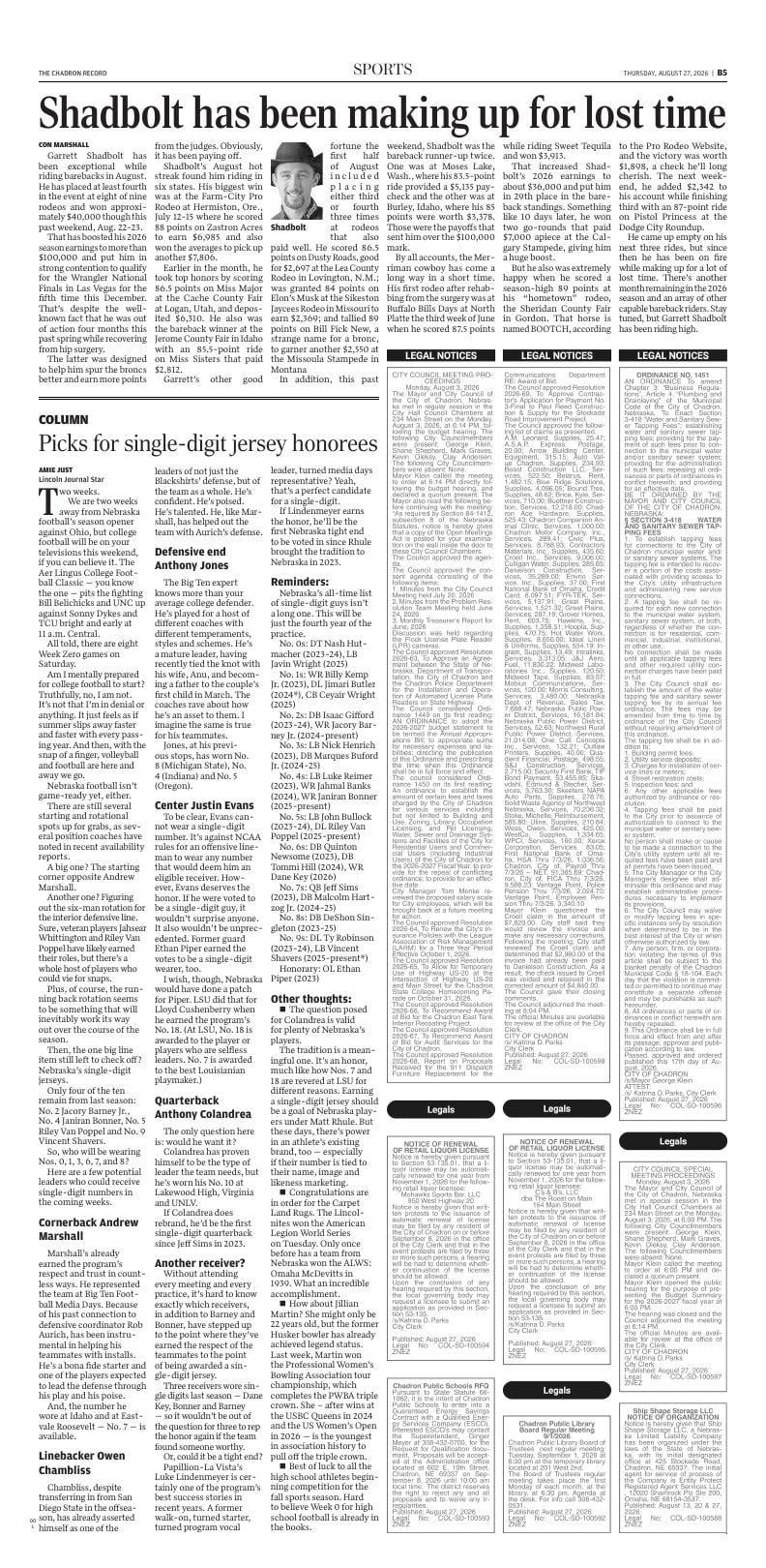 Page B5