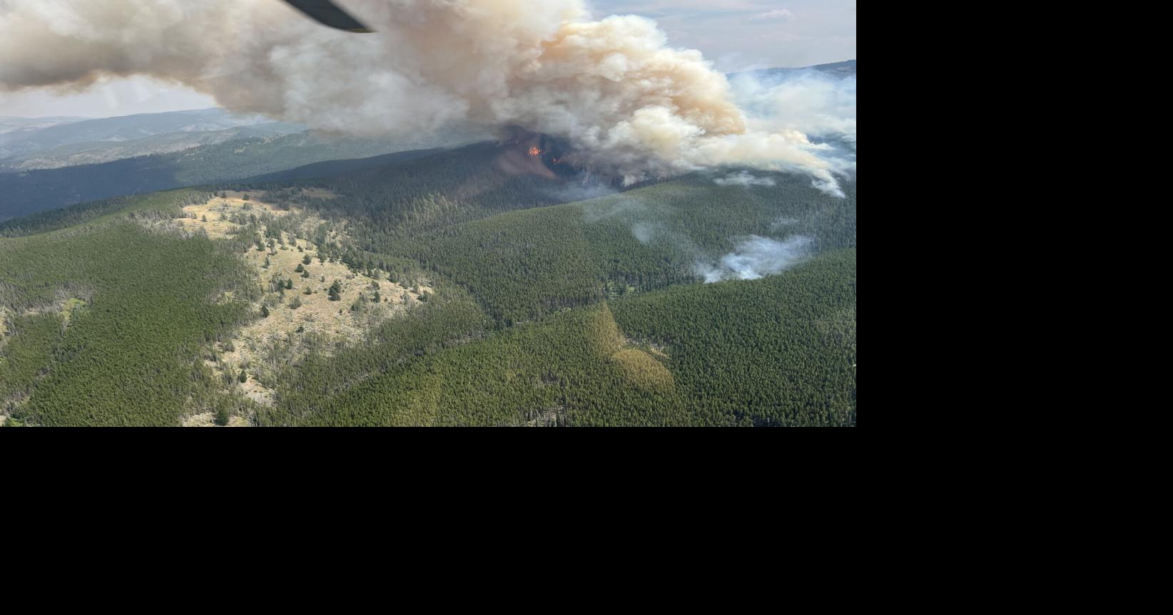 Johnson fire grows, public meeting set for Monday night