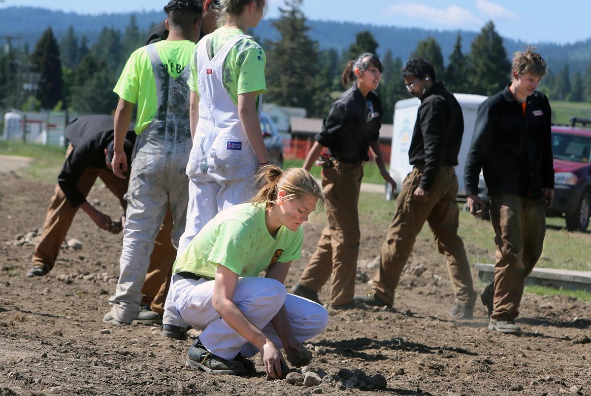 Community service Trapper Creek Job Corps helps Darby Rodeo ground