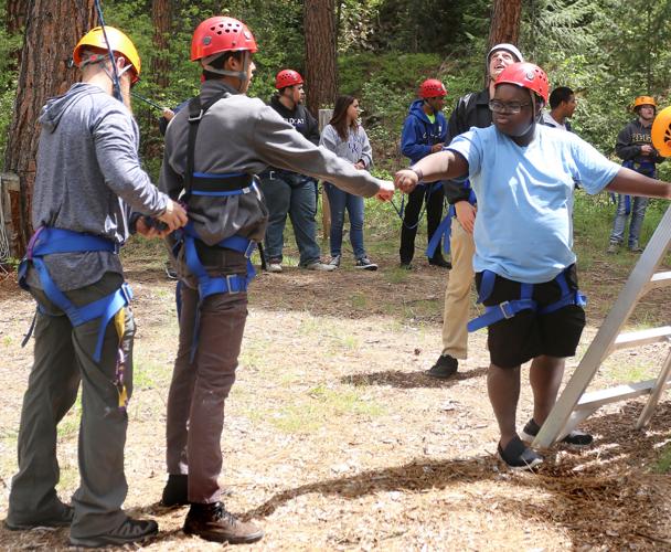 On the ropes RAC grant improves Trapper Creek Job Corps ropes course