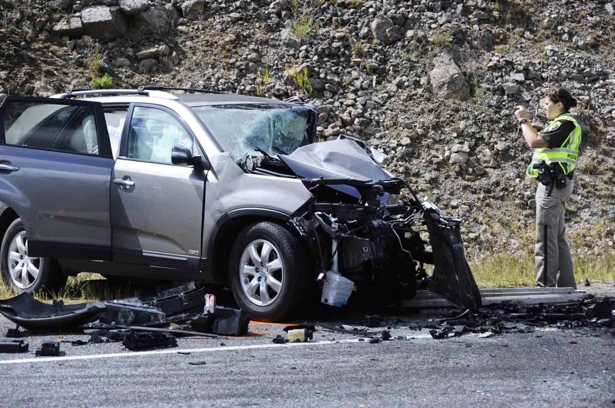 Head-on crash west of Avon