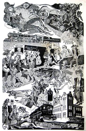 Jesse Rummel MMAC 120: Jay Rummel a legendary Missoula artist, figure