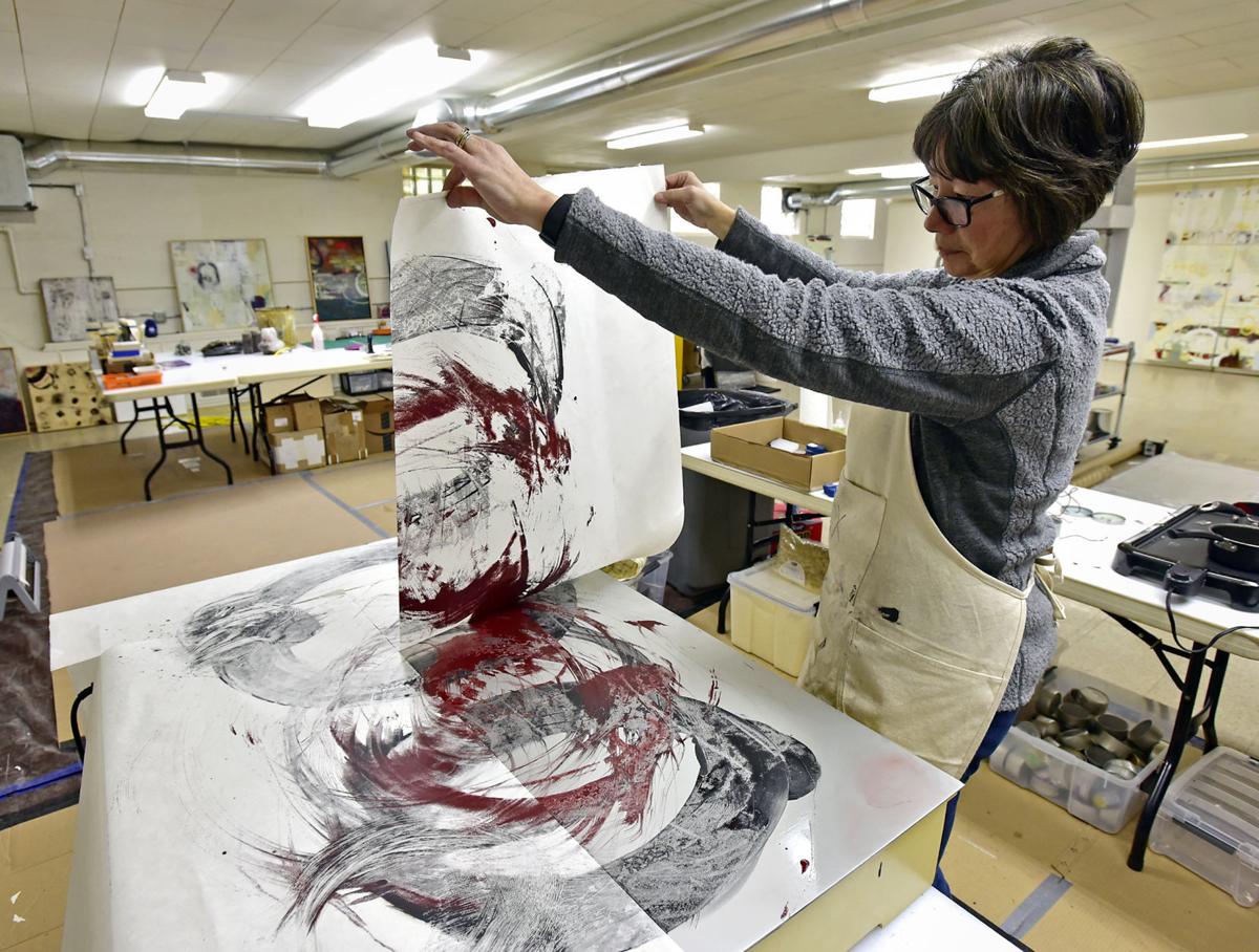 Painting With Ash Local Artist Starts Over After Losing Home In