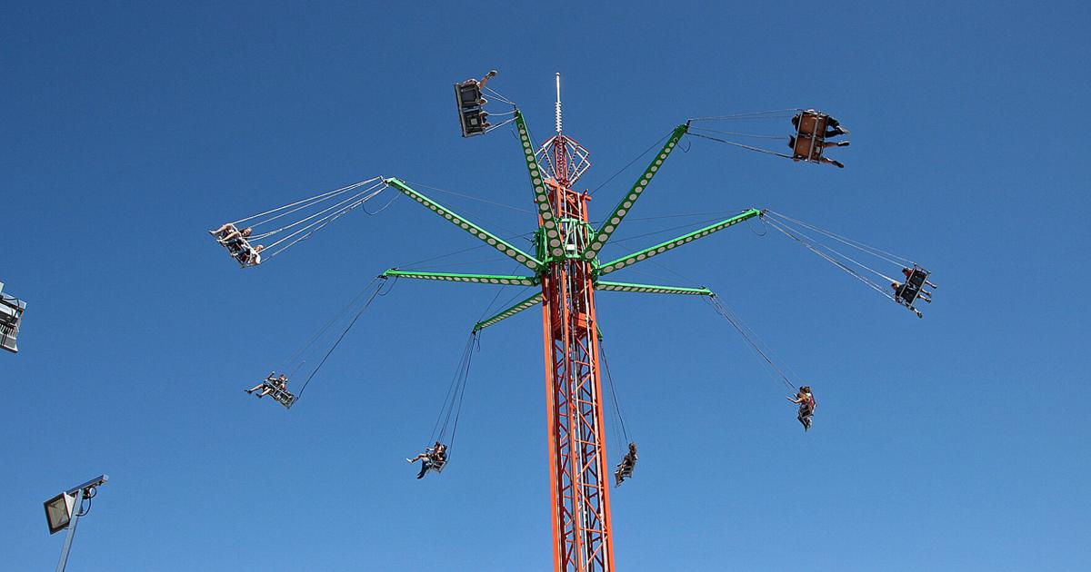 High Fair Rides Getting ready for fair fun: Rides, entertainment... and all that ...