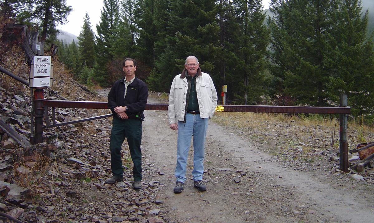 Hughes Creek gate