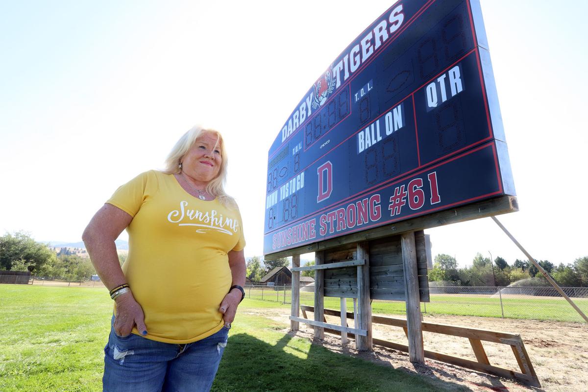 Darby's new scoreboard