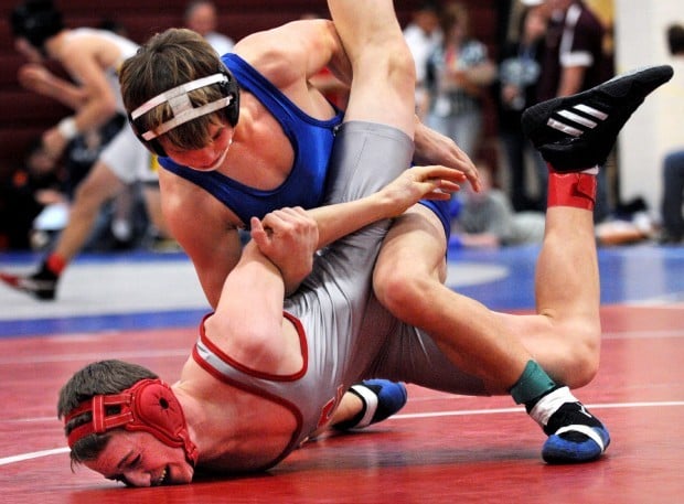 State B-C Wrestling: Forsyth Surges To The Top After First Day Of ...