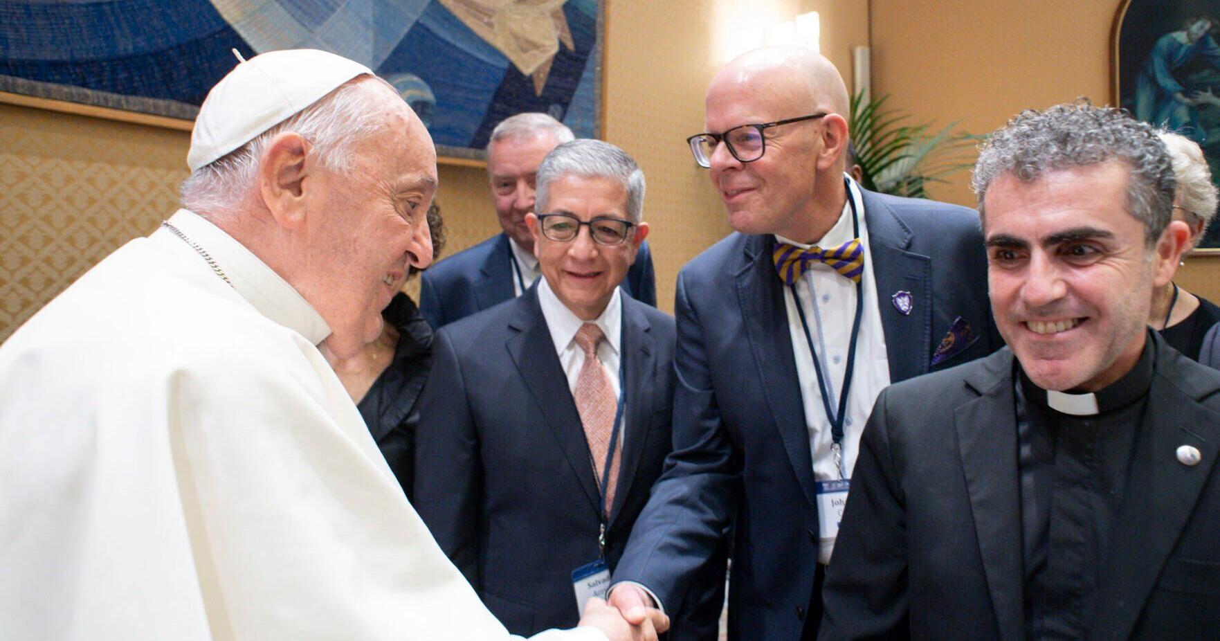 Carroll president feels truly blessed after meeting pope - Vimarsana News