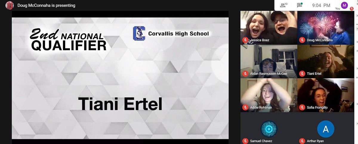 Corvallis qualifies two to compete at national speech competition