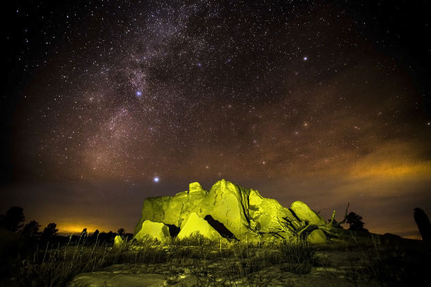 Viewing the Milky Way: Montana has impressive view of the stars ...