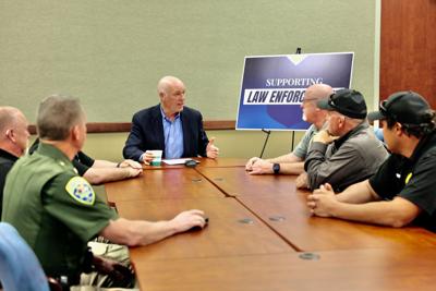 Gov. Gianforte Meets with Southwest Montana Law Enforcement During Police Week