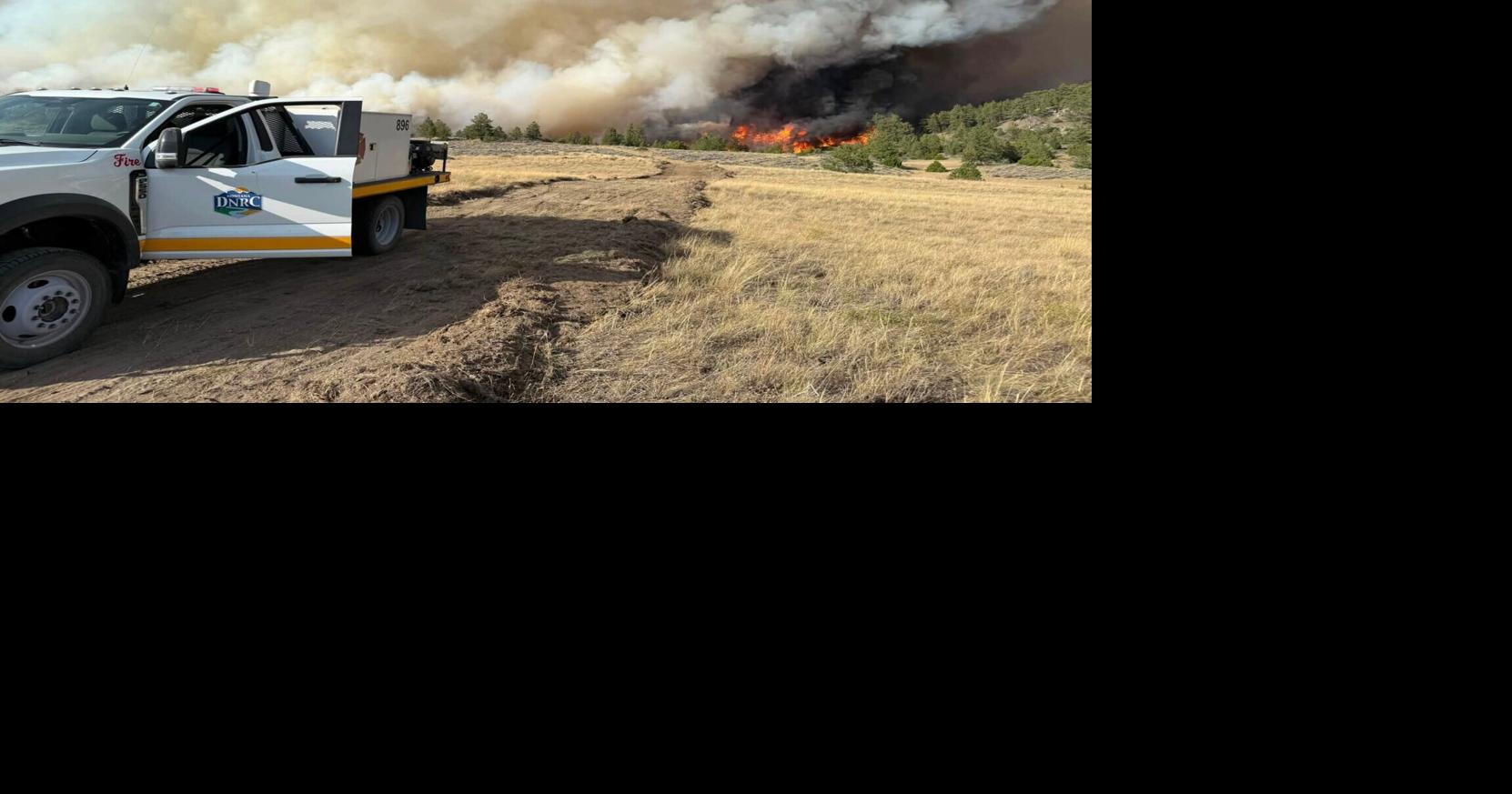 Crews battling 1,000-acre fire in Stillwater County