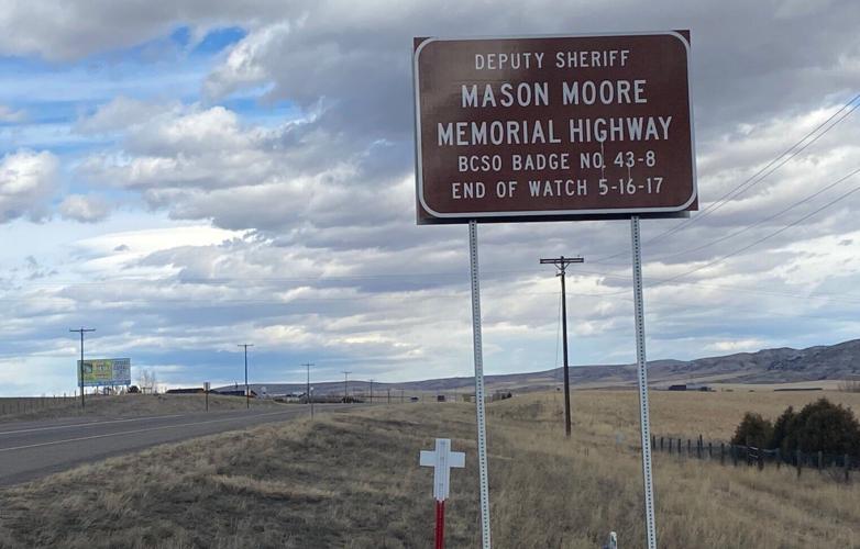 Deputy Mason Moore memorial