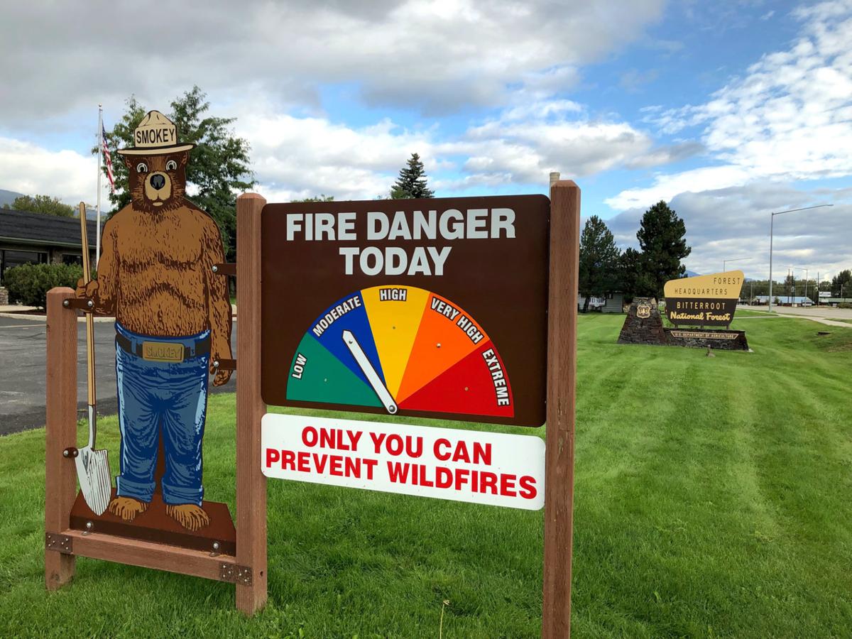 Fire danger drops on Bitterroot National Forest