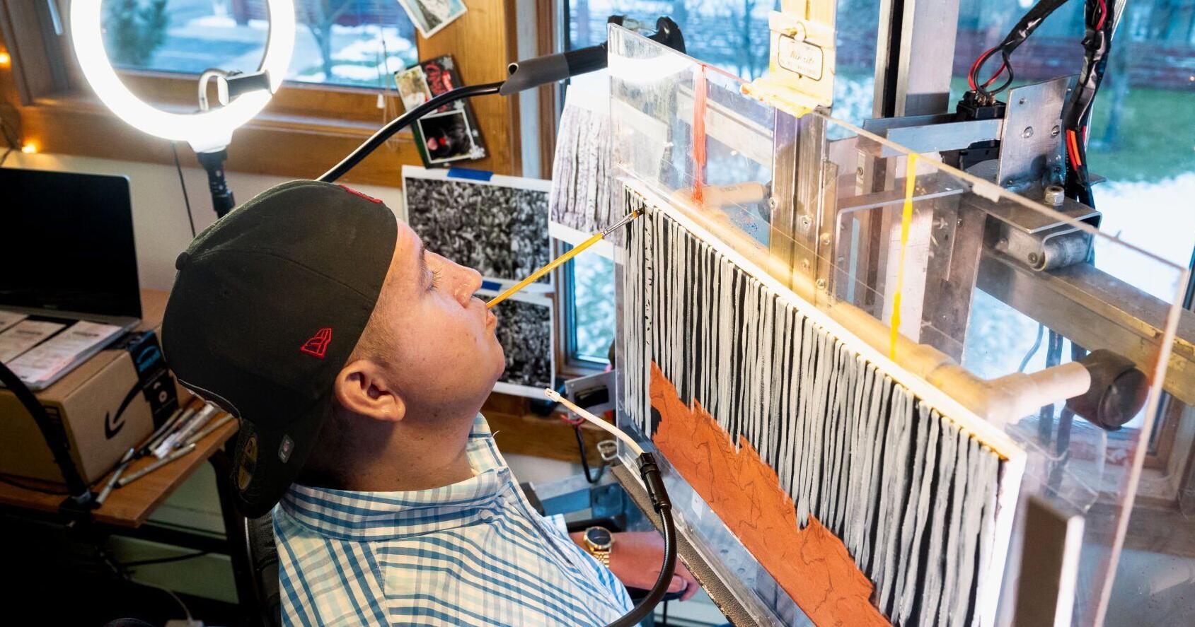 Mitchell Ray finds meaning in art after life-altering crash - Vimarsana News