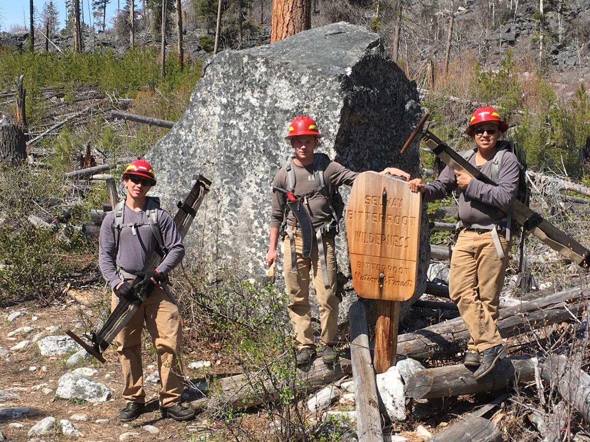 Clearing trails Program helps Trapper Creek Job Corps students acquire
